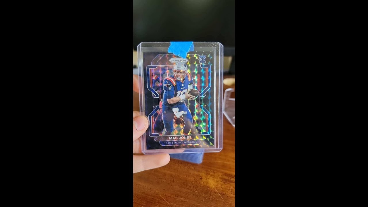 I hit the Mac Jones 1 of 1 Black Finite Prizm True Rookie! ON RELEASE DAY!!!