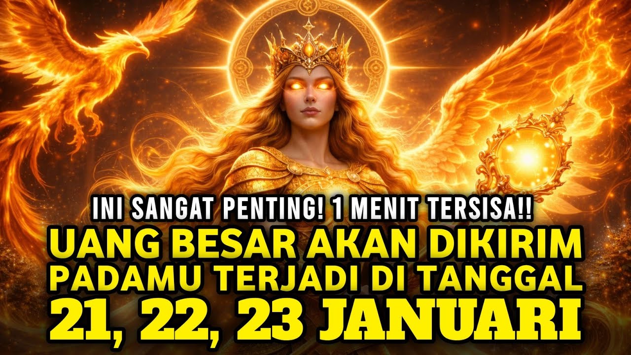 JIWA TERPILIH ✨ DI TANGGAL 21, 22, 23 JANUARI! UANG BESAR AKAN DITRANSFER DI TIGA HARI INI