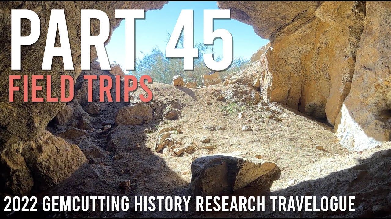 Exploring Gem Clubs, Tourmaline Mines, and the Desert of Southern California - vlog