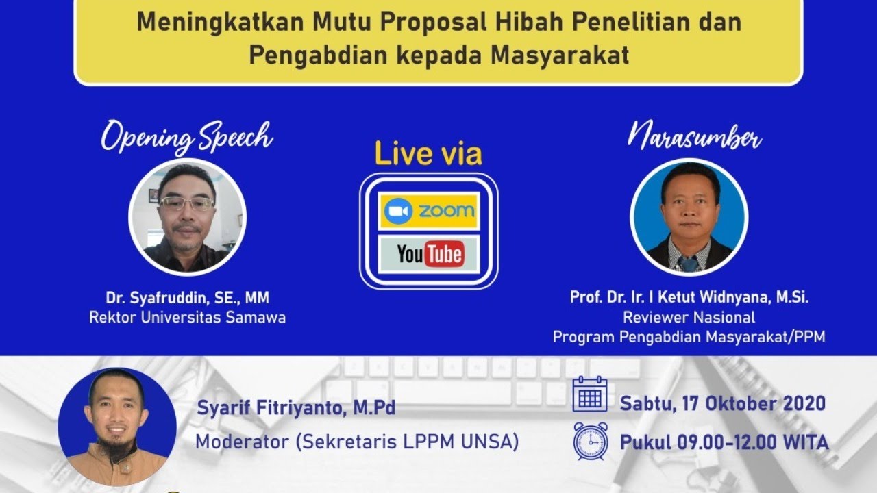SEMINAR ONLINE