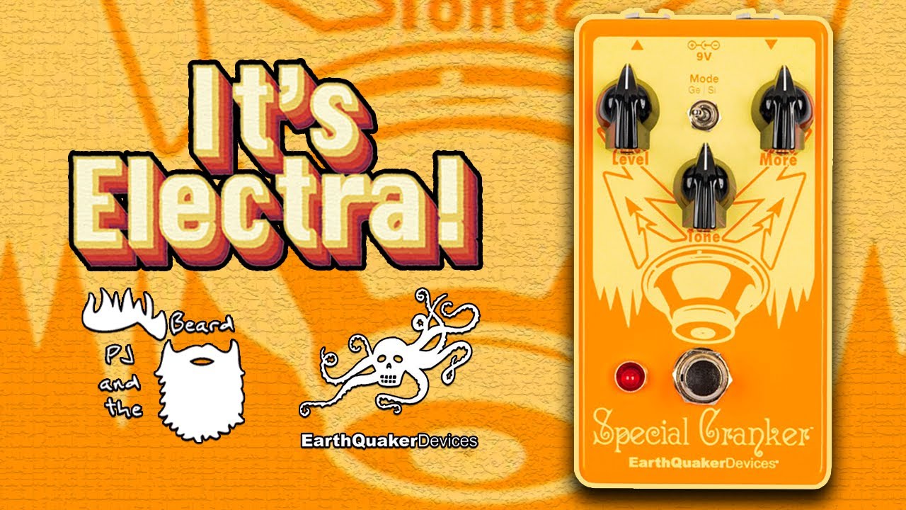 Специальный кривошип от EarthQuaker Devices — серия It's Electra