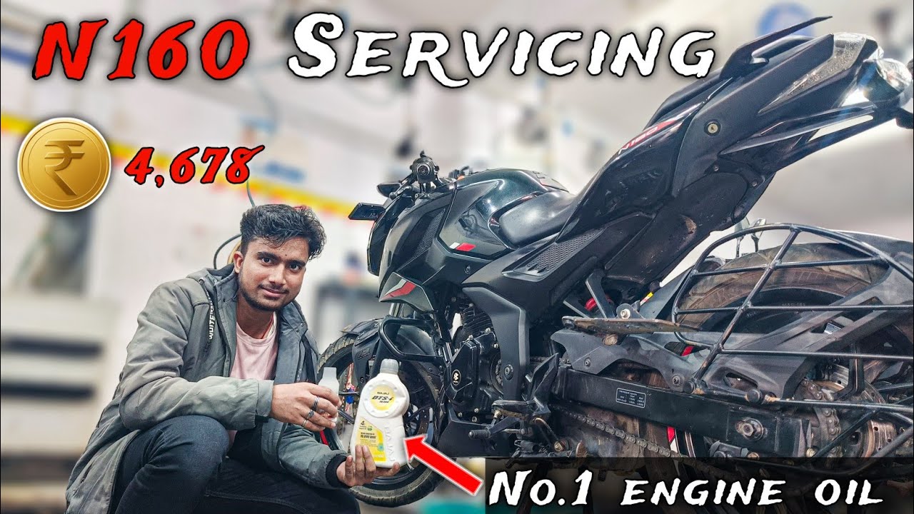 Bajaj 🤬 | pulsar n160 service  | #pulsarn160