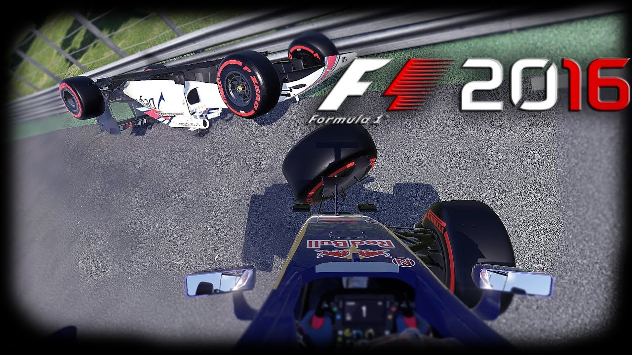 F1 2016 - INSANE CRASH COMPILATION #2