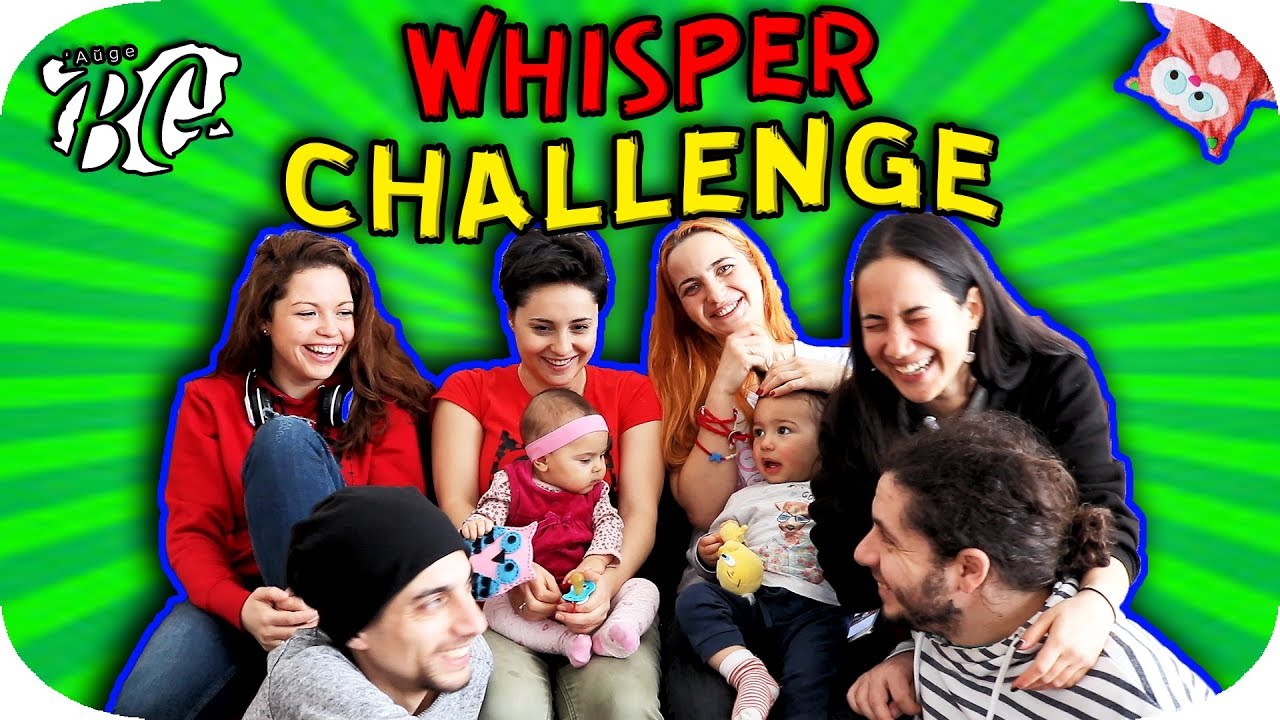 WHISPER CHALLENGE с РЕПЛИКА