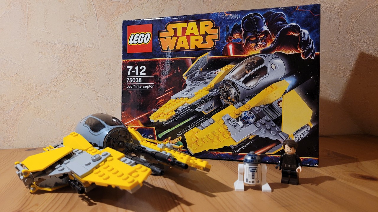 Even 2014 was expensive: Lego Star Wars 75038 Jedi Interceptor Review