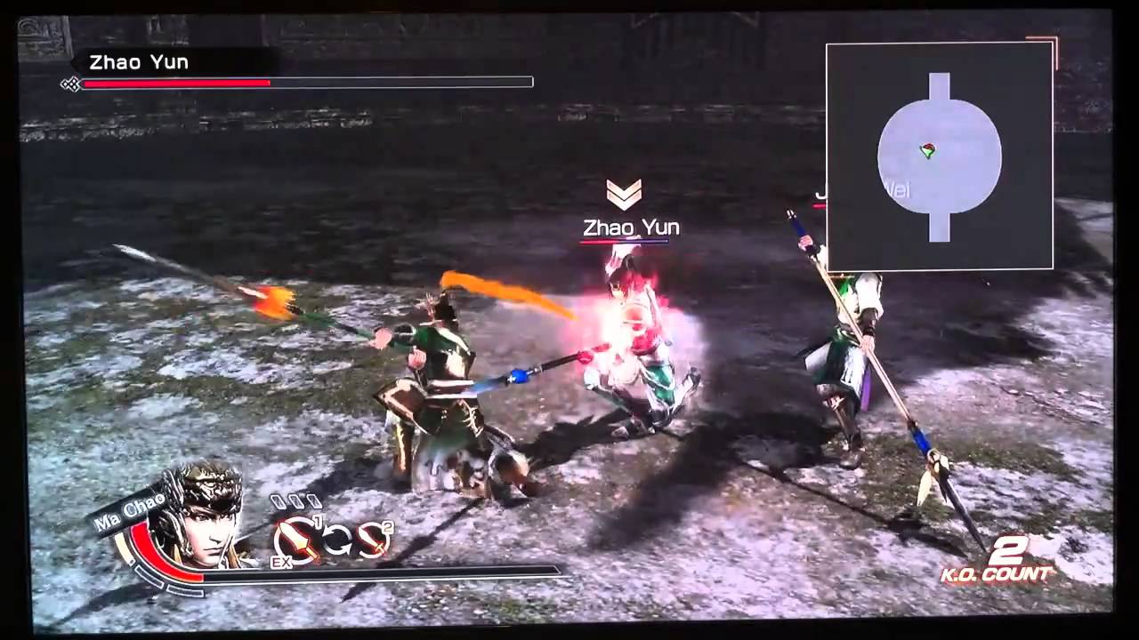 Dynasty Warriors 7: Ma Chao gameplay