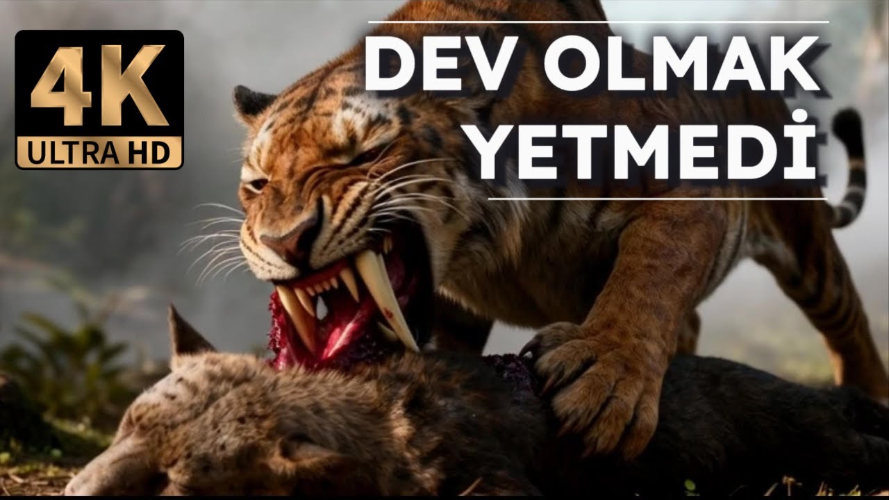 Smilodon: Dinozorlar Yok Oldu, Ama Bu Canlılar Kazandı