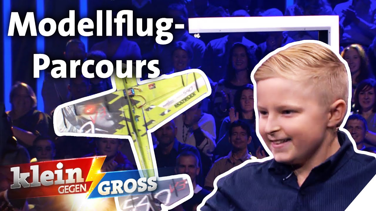 Fliegt 9-j&auml;hriger Nachwuchspilot dem Weltmeister davon? Die Modellflug-Challenge | Klein gegen Gro&szlig;