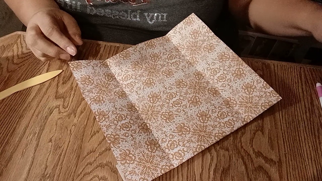 Diy : Cardstock 12x12 gift bag