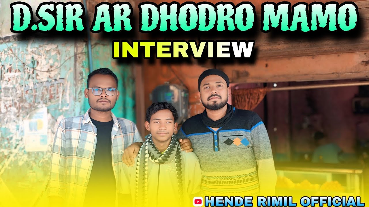 D.SIR AR DHODRO MAMO 🤣😁 // INTERVIEW // 