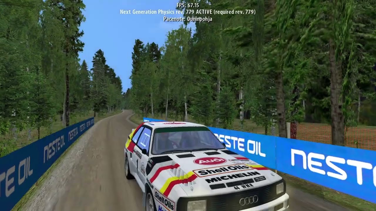 Richard Burns Rally | First ever Group B Audi Drive | Ouninpohja