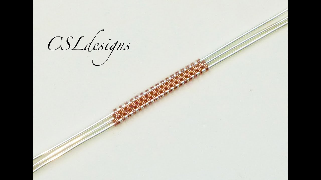 Snake wire weave | Wire weaving series