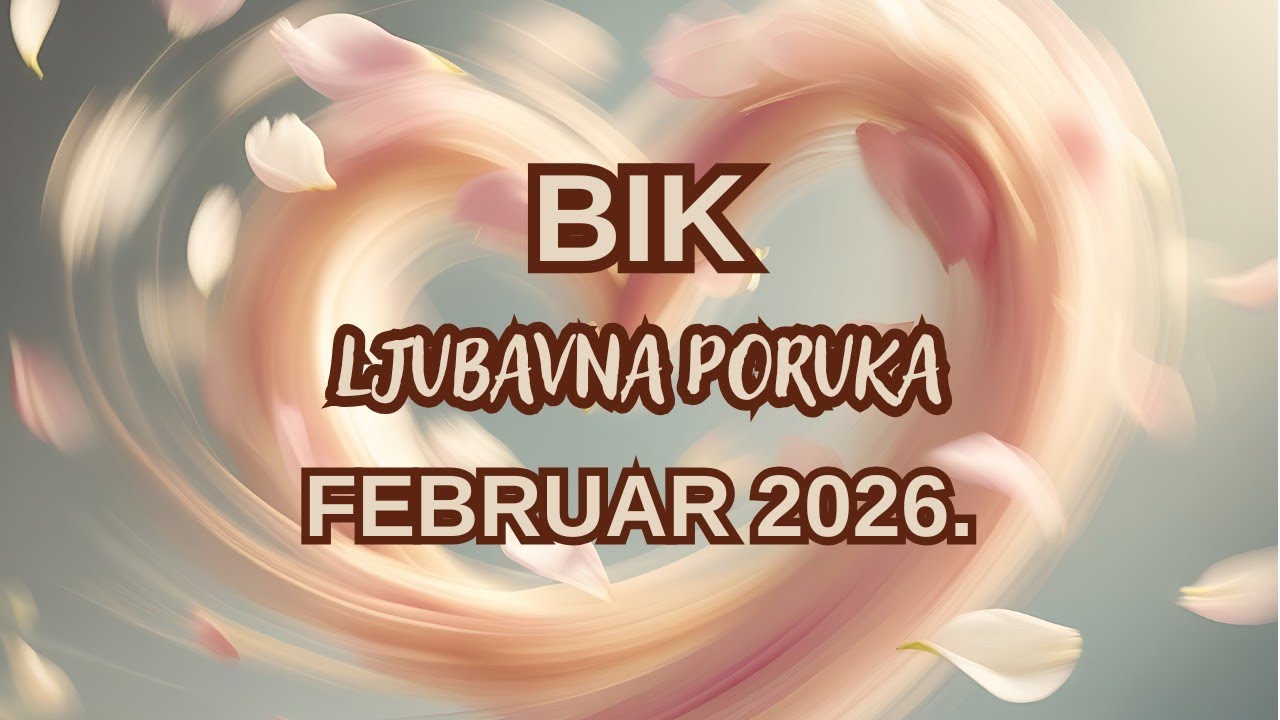 BIK ♉ Dok VI ne presečete, neće se promeniti 🔥LJUBAVNA PORUKA FEBRUAR TAROT 