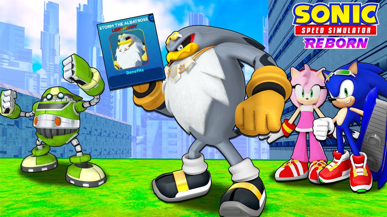 Unlock Storm, E10000G & ALL 5 SONIC LETTERS! (Sonic Speed Simulator)