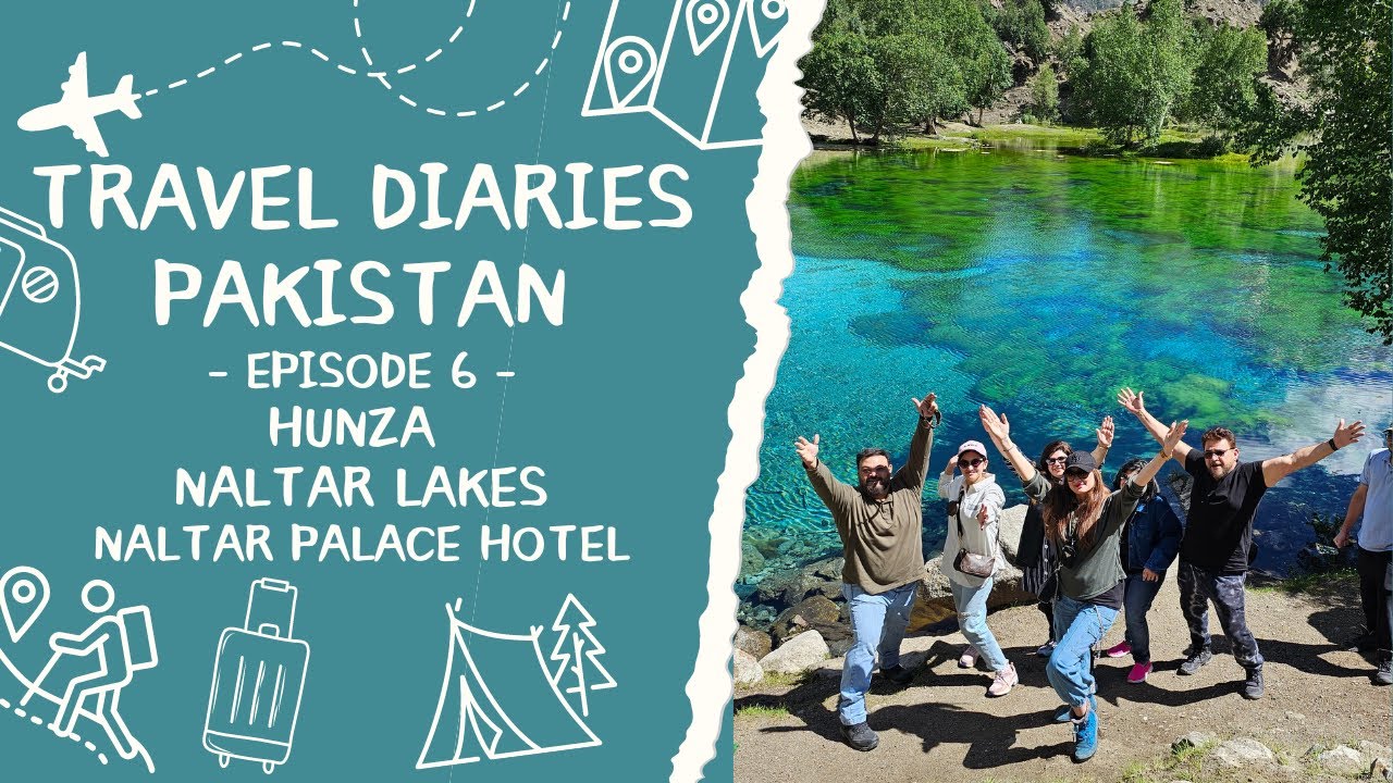 TRAVEL DIARIES PAKISTAN EP 6 / Satrangi Lake / Naltar Palace Hotel #naltarlakes #naltarvalley #hunza