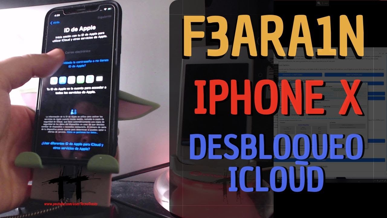 BYPASS iCloud iPone X |  F3ARA1N