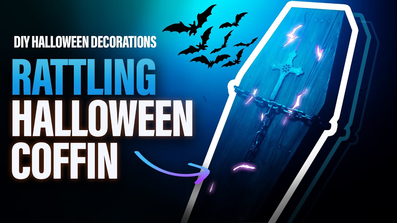 I Built a Rattling Coffin for Halloween!