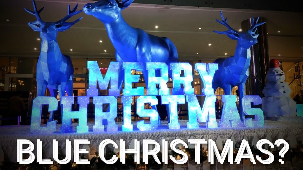 LULU MALL Lucknow Turns BLUE for Christmas | India’s Most Magical Mall Walk 2025