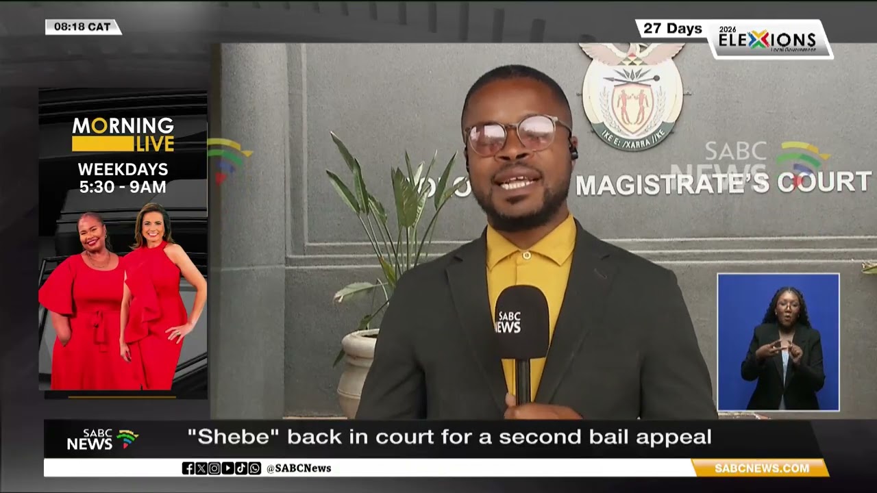 Shebe Maburna back in court for 2nd bail appeal