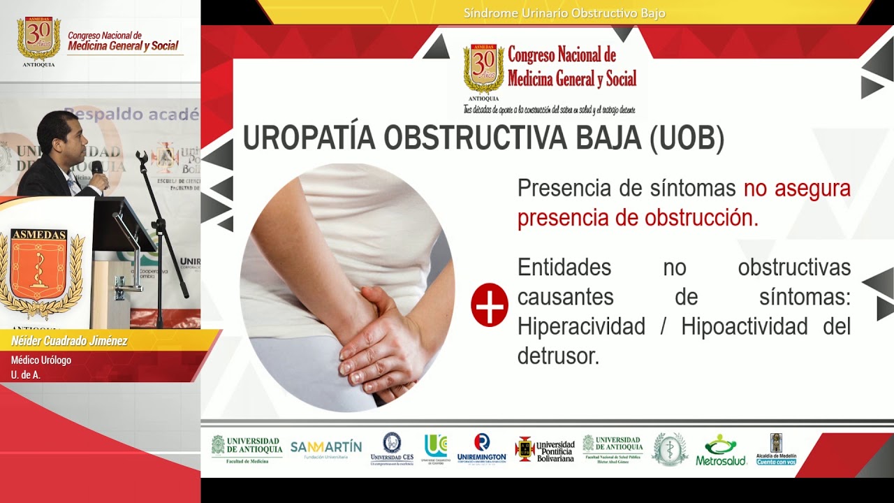 Síndrome Urinario Obstructivo Bajo - Néider Cuadrado Jiménez