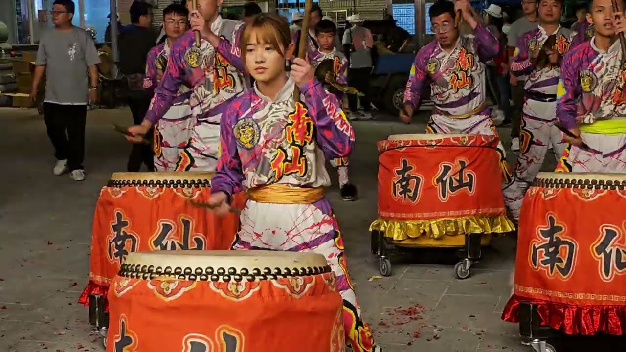 【南仙龍獅團-戰鼓團】~112士林神農宮神農大帝重修入火安座祈安遶境