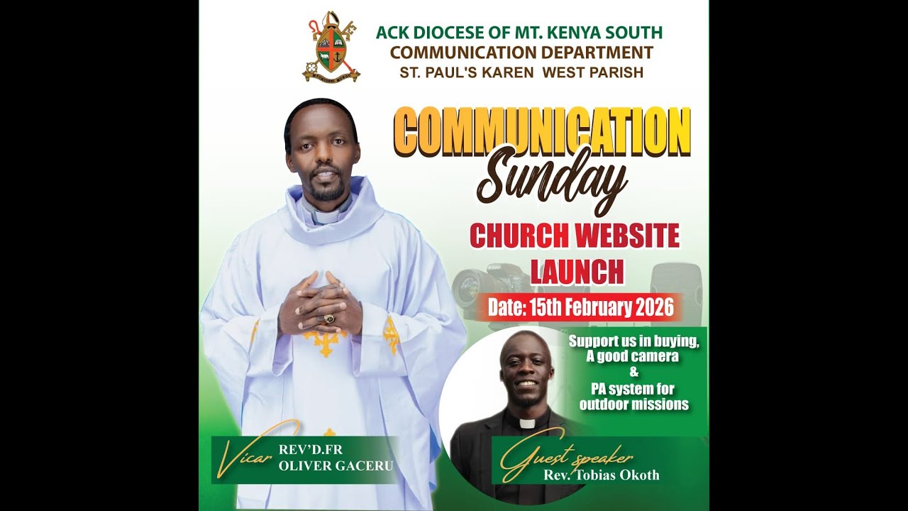 15th  February Kikuyu service.