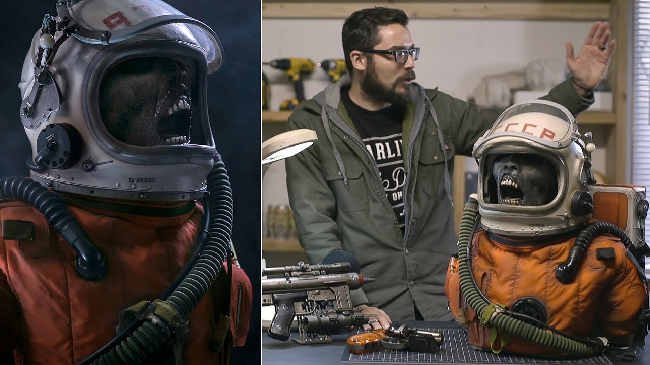 Lost Cosmonaut - Life Size Bust  - Custom Statue for CCCP High Altitude helmet