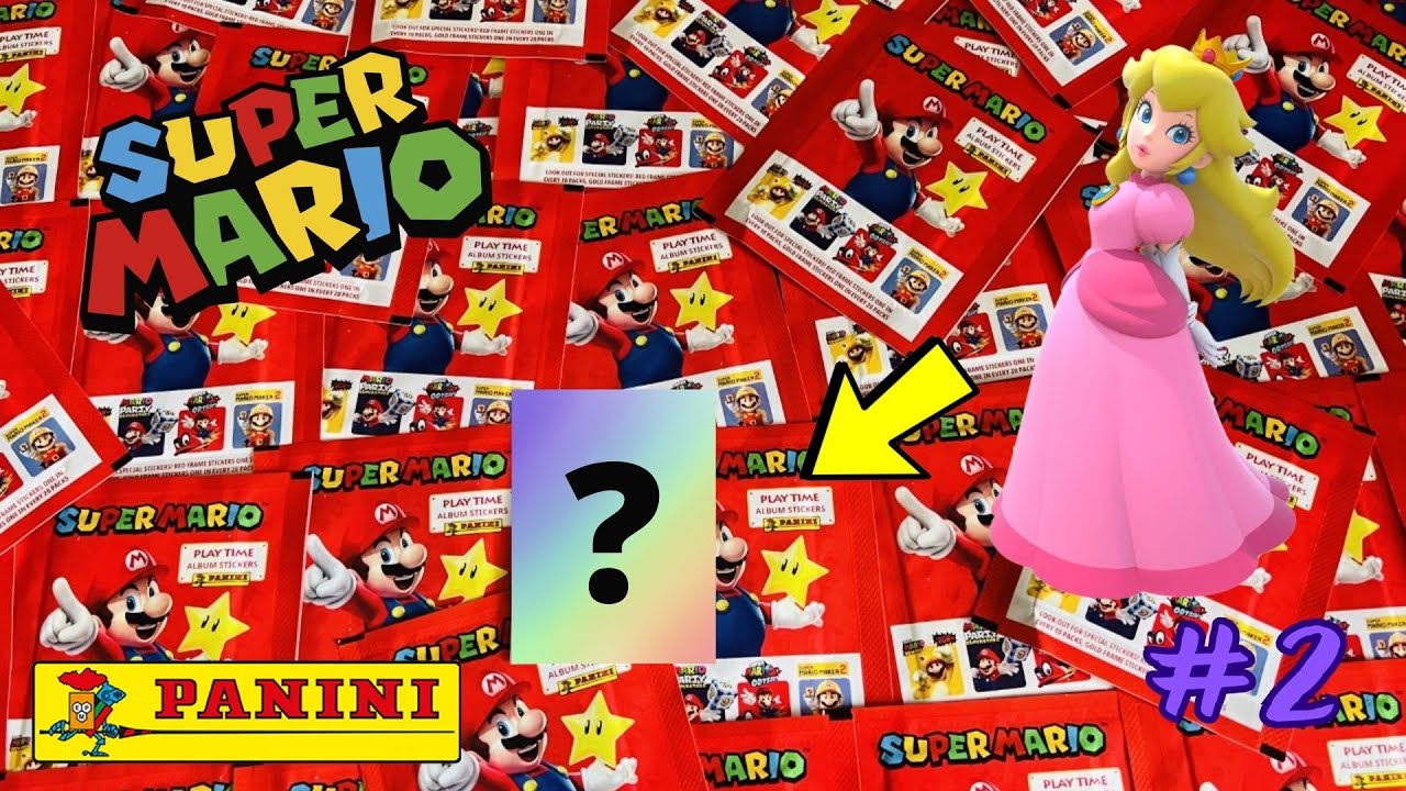 Super Mario Panini : Peach collector #2