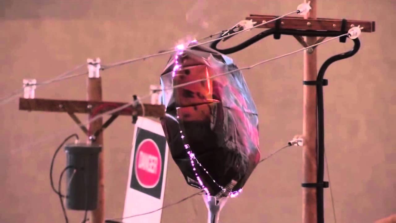 Metallic Balloons vs. Power Lines