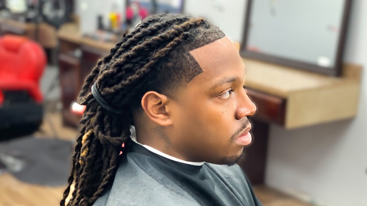 GET BEAMED NEED TO HOLLA AT ME | DREADS WITH FADE