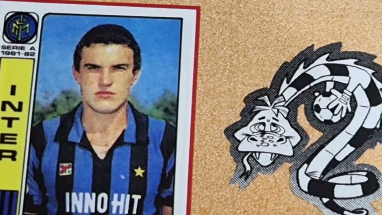 Inter 1981-82 Album Calciatori figurine Panini - Serie A storia del calcio in immagini