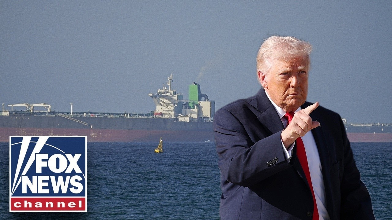Oil tanker STRUCK in Hormuz as Trump vows to continue Iran war 'as long as necessary'