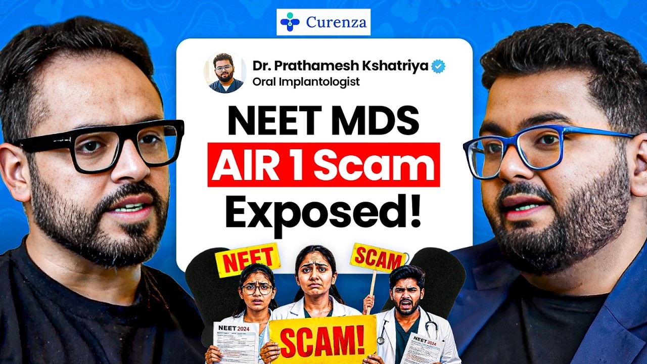 The Dark Reality of Dentistry in India | NEET MDS Scams & Fake Ranks | ft. Dr. Prathamesh Kshatriya