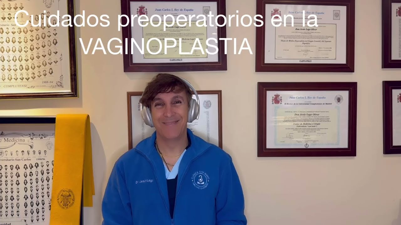 Cuidados preoperatorios en la vaginoplastia