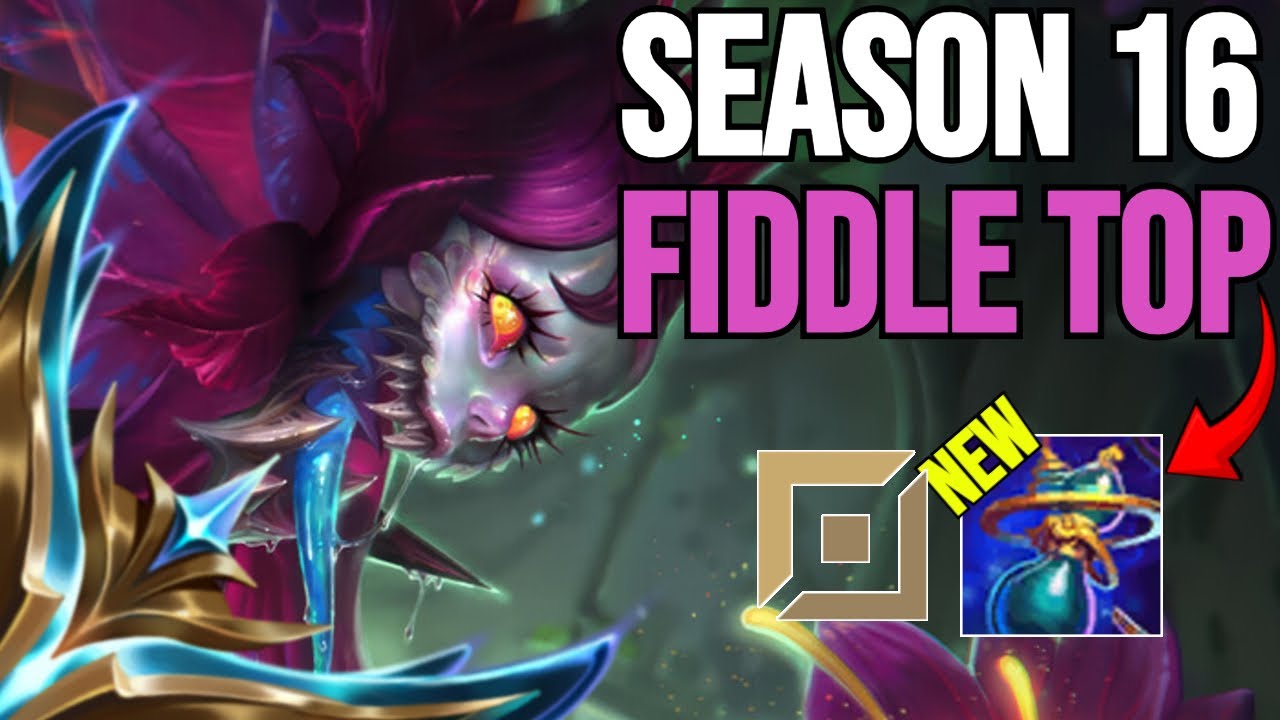 Пробую верхнюю часть Fiddlesticks в 16 сезоне.