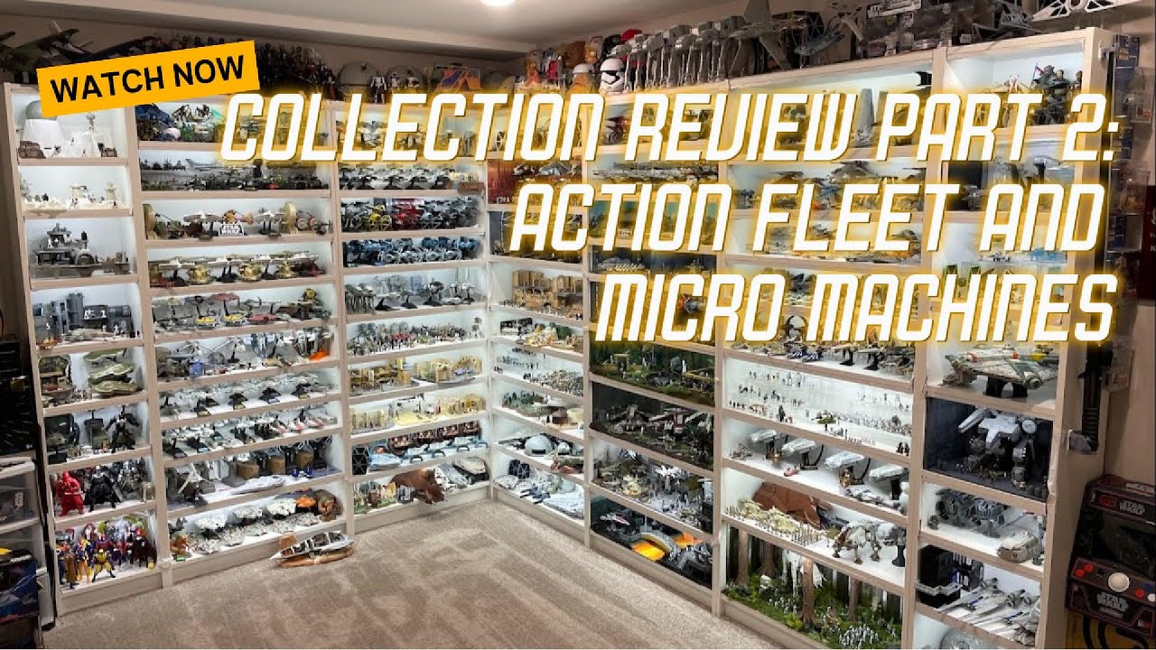 Collection Tour Part 2: Galoob Star Wars Micro Machines & Action Fleet Collection Review