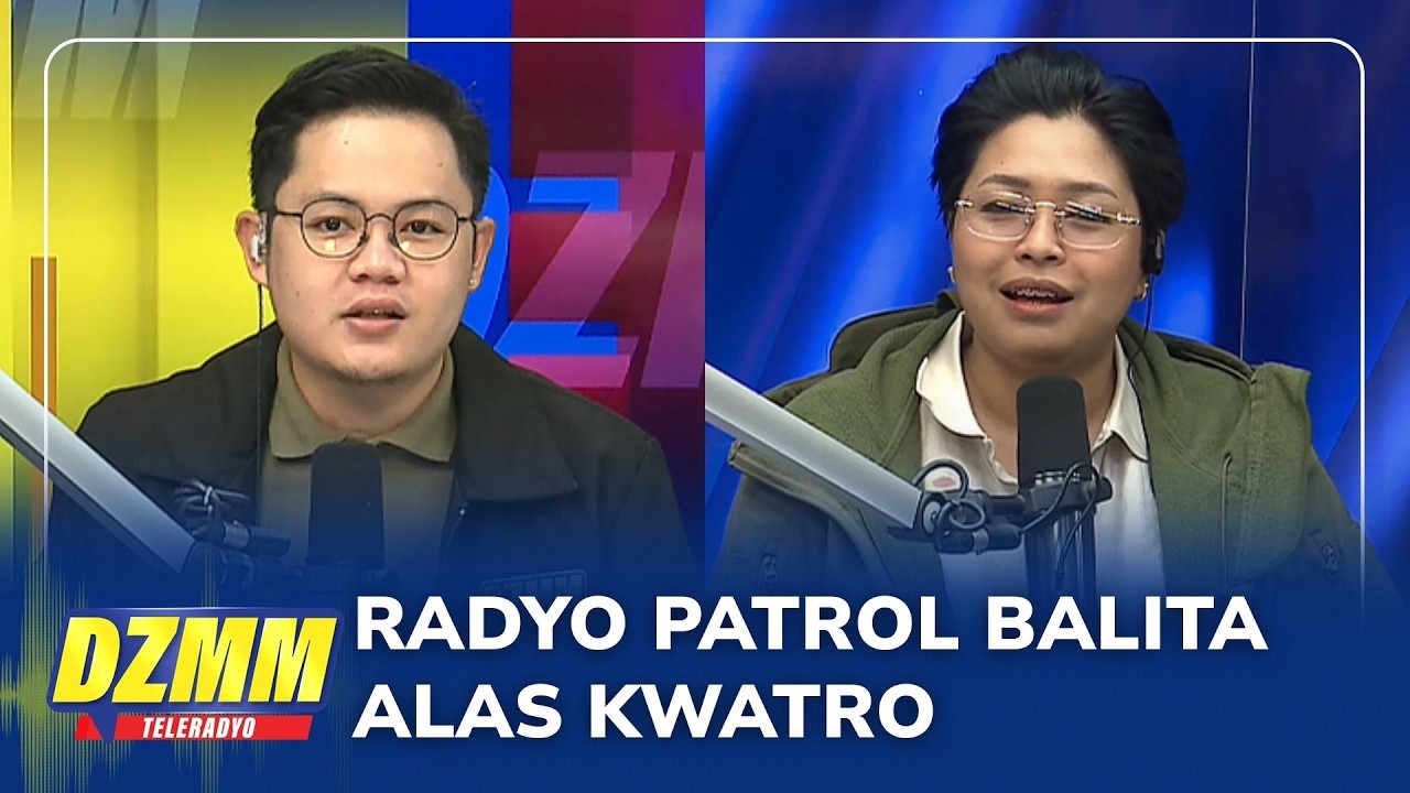 Radyo Patrol Balita Alas Kwatro | DZMM Teleradyo (13 March 2026)