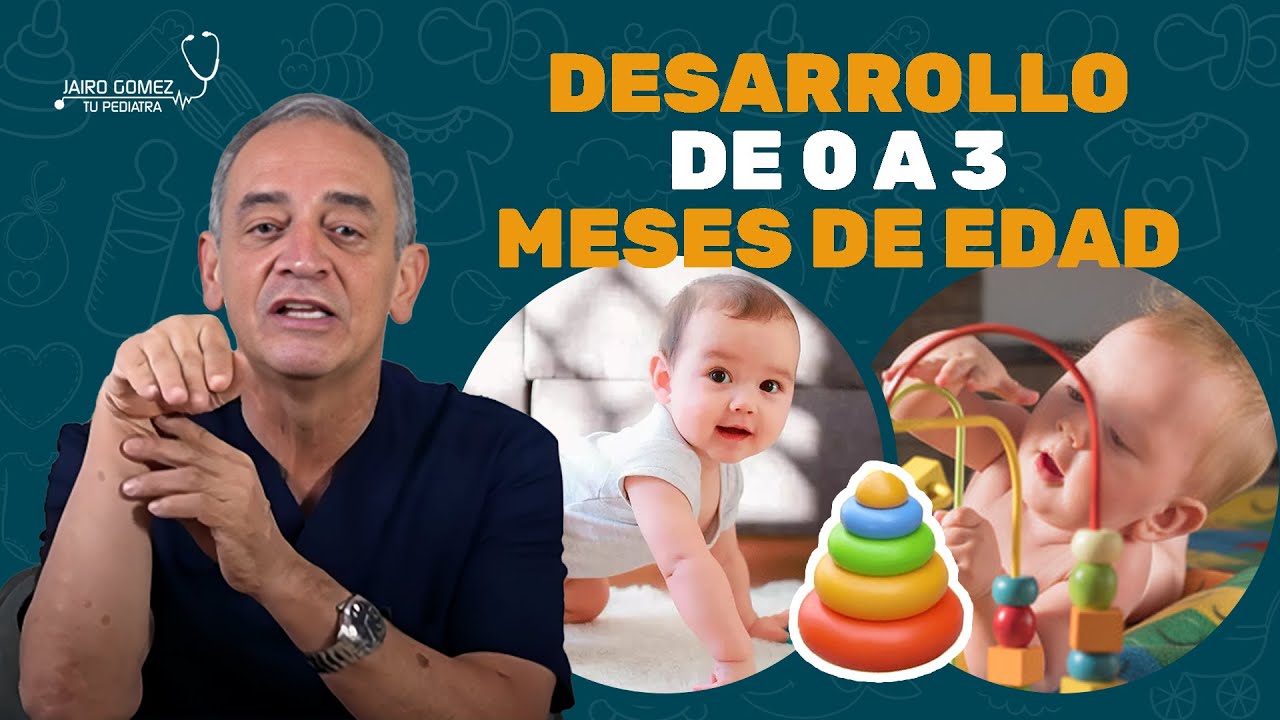 DESARROLLO EN BEBÉS DE 0 A 3 MESES - Jairo Gomez Tu Pediatra