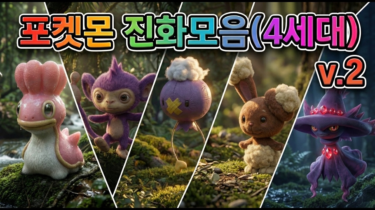 포켓몬 진화모음(4세대) v.2