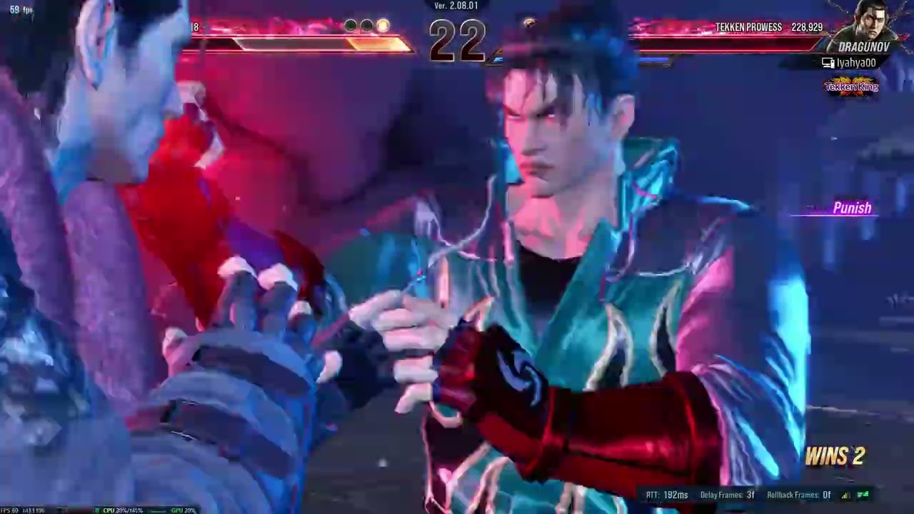 JIN vs DRAGUNOV | Tekken 8 Rank Season 2