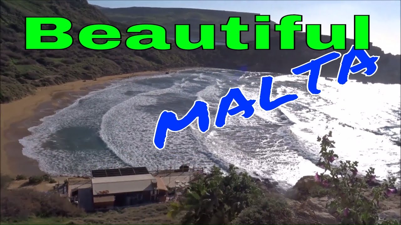 Beautiful Għajn Tuffieħa Bay, golden Bay, and views of Ġnejna Bay, Malta