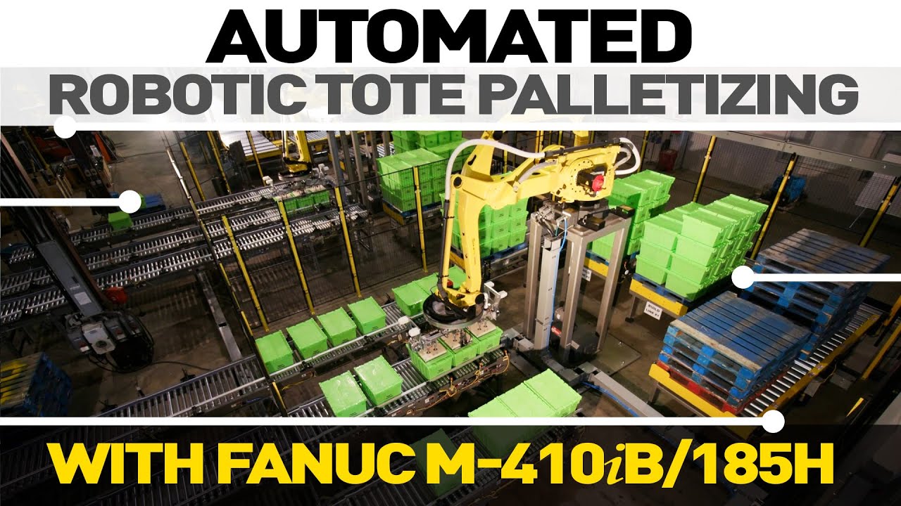 Robotic Tote Palletizing System, Courtesy of Kaufman Engineered Systems