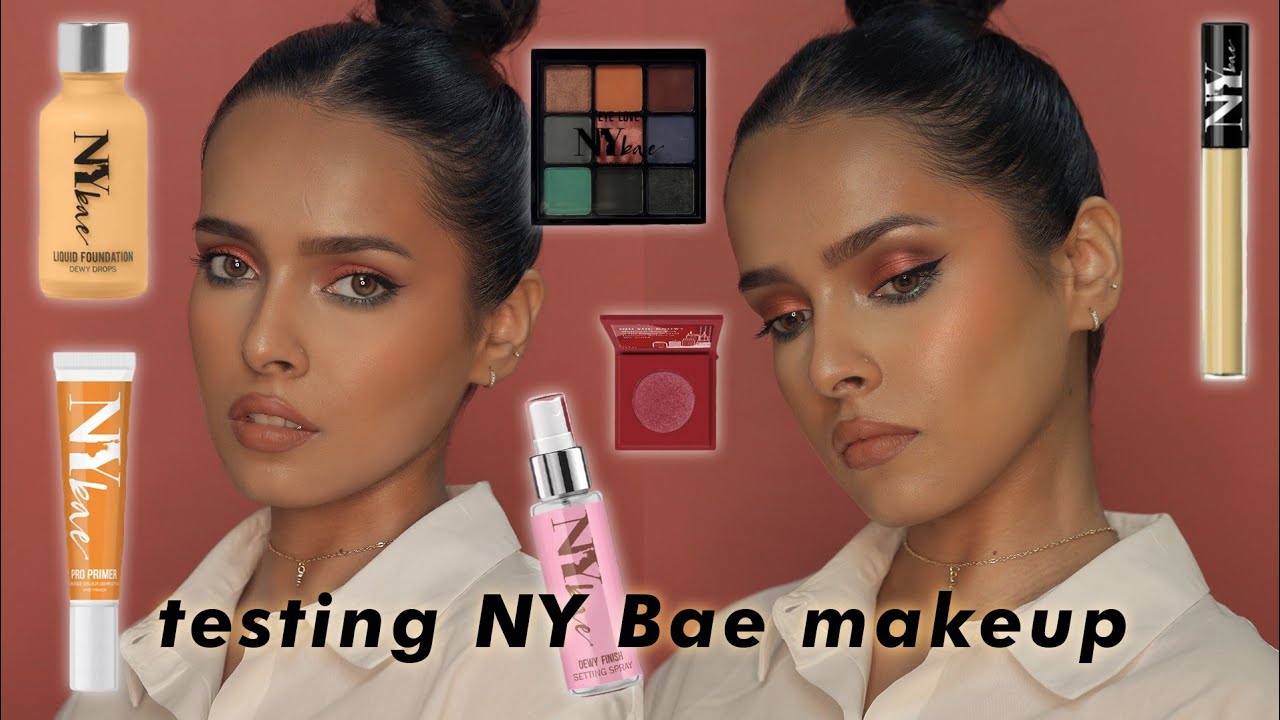 Full face of NY Bae Makeup Products- everything under ₹300
