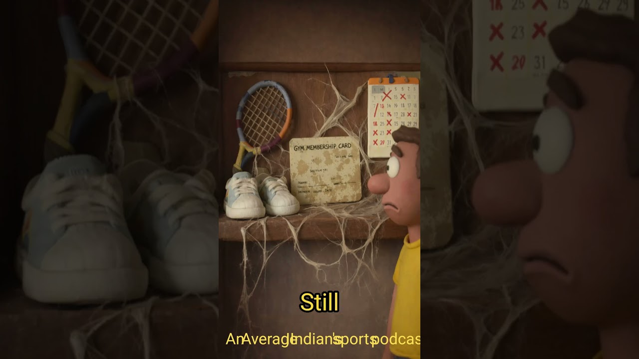 Indian Tennis = Old Gym Membership 