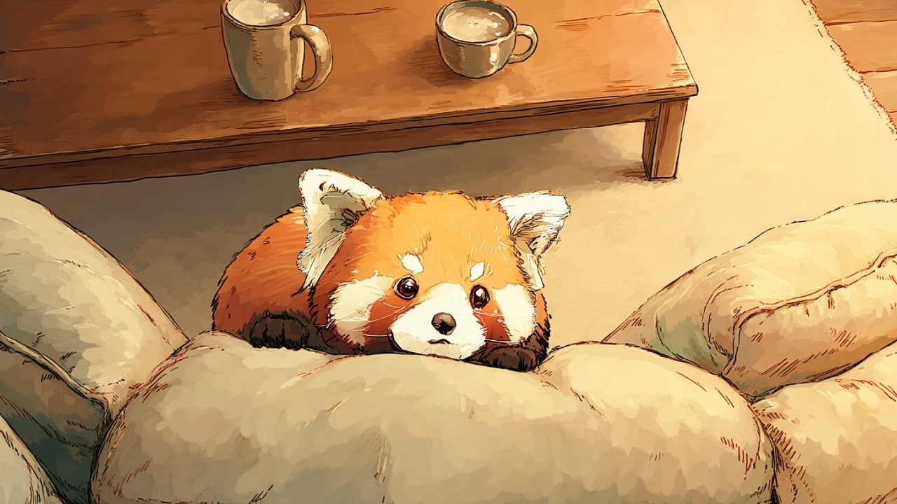 It's warm inside ✨ A Cozy Lofi Playlist for Rainy Days