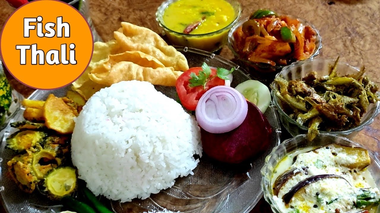 Weekend Special Odia Fish Thali | Odia Machha Thali | Thali  - 3 | SpiceUp with Sibani