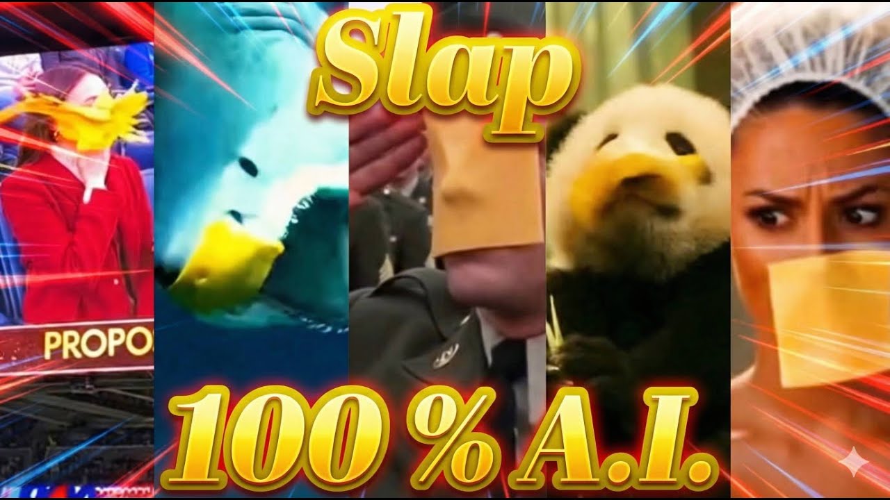 The “Cheese Slap” Experiment: 100% AI Generated Chaos 🤯🧀