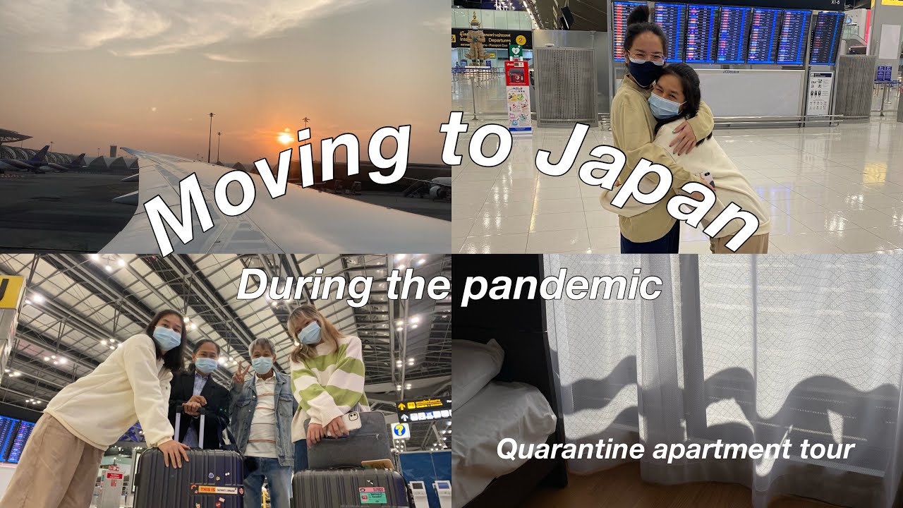Vlog#1 Moving to Japan during the pandemic | quarantine apartment tour