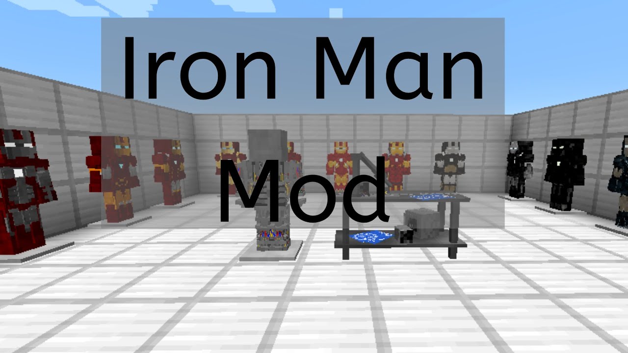 Minecraft Iron Man Mod