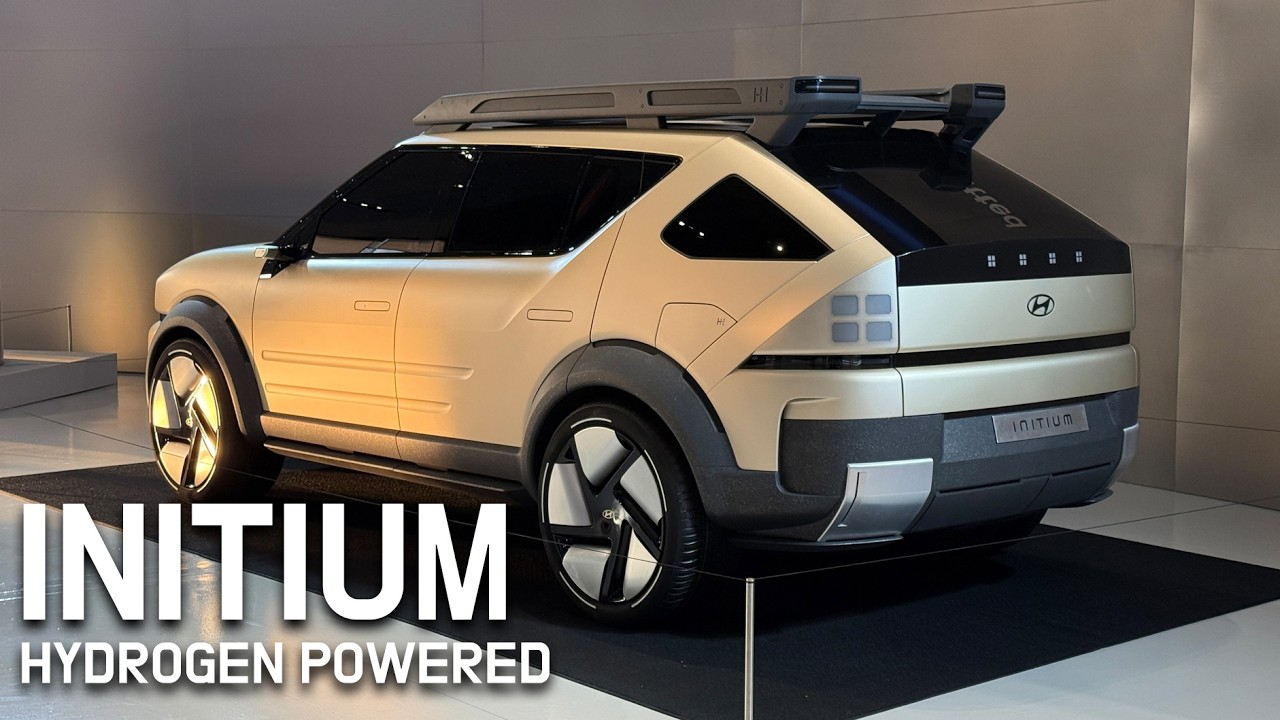 Hyundai INITIUM Первый взгляд! Будущее водородного автомобиля, заменяющего Hyundai Nexo